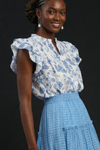 Load image into Gallery viewer, The Ruffled Flora Smocked Blouse