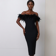 Load image into Gallery viewer, The Ethereal Ascent Feather Midi