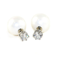 Load image into Gallery viewer, The Pearl Moon Sanctuary: Oracle Dual-Sided Studs