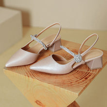 Load image into Gallery viewer, The PearlMoon Effect Slingback Pump
