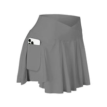 Load image into Gallery viewer, Navy Crossover Skirt
